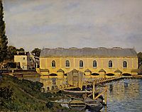 The Machine at Marly, 1873, sisley