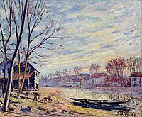 Matrat Cottages, 1889, sisley