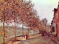 Morning in June (Saint Mammes et les Coteaux de la Celle), 1884, sisley