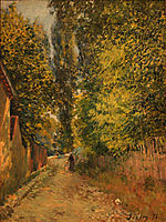 Near Louveciennes, 1876, sisley