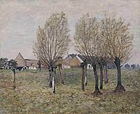 A Normandy Farm, c.1874, sisley