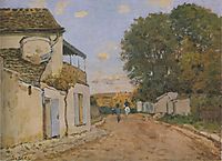 Princesse Street in Louveciennes, 1872, sisley