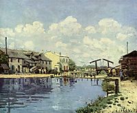 The Saint-Martin Canal, 1872, sisley
