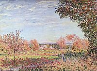 September Morning, 1887, sisley