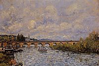The Sevres Bridge, 1877, sisley