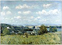 Valley of the Seine at Saint Cloud, 1875, sisley