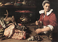 Cook With Food, c.1630, snyders