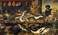 The Fish Market, 1618, snyders