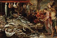 Fish market, 1621, snyders
