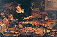 Fish-shop, c.1616, snyders