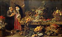 A Fruit Stall, 1618, snyders