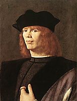 Portrait of a Man, c.1500, solario