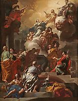 The Assumption and Coronation of the Virgin, 1690, solimena