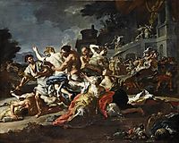 Battle between Lapiths and Centaurs, 1740, solimena