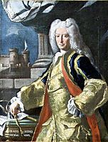 Count Alois Thomas Raimund Harrach, Viceroy of Naples, solimena