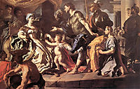 Dido Receiveng Aeneas and Cupid Disguised as Ascanius, 1720, solimena