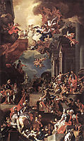 The Massacre of the Giustiniani at Chios, solimena