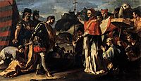 The Meeting of Pope Leo and Attila, solimena
