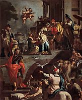 Rebecca Leaving Her Father’s House, 1730, solimena