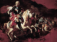 Triumph of Charles III at the Battle of Velletri, solimena
