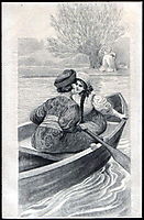 Couple in the boat, solomko