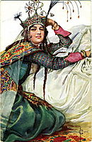 Queen Azvyakovna, solomko
