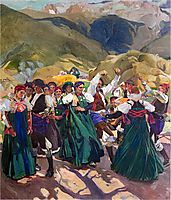 Aragón, Jota, 1914, sorolla
