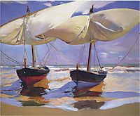 Beached Boats, 1915, sorolla