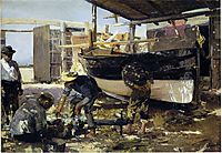 Boat Builders, 1894, sorolla