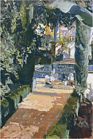 Courtyard, 1910, sorolla