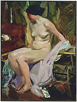 Female nude, 1916, sorolla