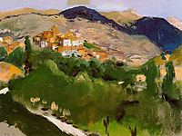 Mountains at Jaca, sorolla