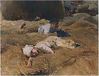 The nap, Asturias, 1903, sorolla