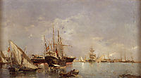 The Port of Valencia, 1882, sorolla
