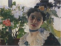 Portrait of Clothilde, 1891, sorolla