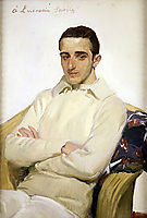 Portrait of José Luis López de Arana Benlliure, c.1918, sorolla