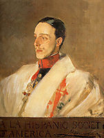 Portrait of King Alfonso, sorolla