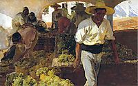 Preparing Raisins, 1900, sorolla