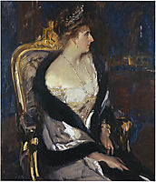 Queen Victoria Eugenia of Spain, 1911, sorolla