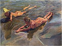 Sea Idyll, 1908, sorolla