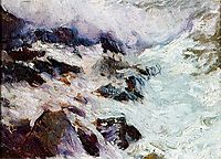 Sea and rocks - Jávea, 1900, sorolla