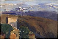 Sierra Nevada, Granada, 1917, sorolla