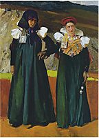 Traditional dress from the Anso Valley, 1914, sorolla