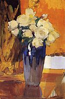 White Roses from the House Garden, 1919, sorolla