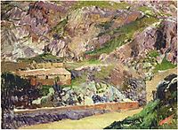 Windmills on the Tagus, Toledo, sorolla