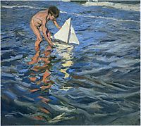 The Young Yachtsman, 1909, sorolla
