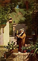 The Cactus Lover, c.1856, spitzweg