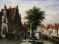 Along the Canal, 1862, springer