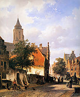 Church in Zaltbommel , springer