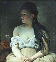 Portrait of a Girl, 1873, stahi